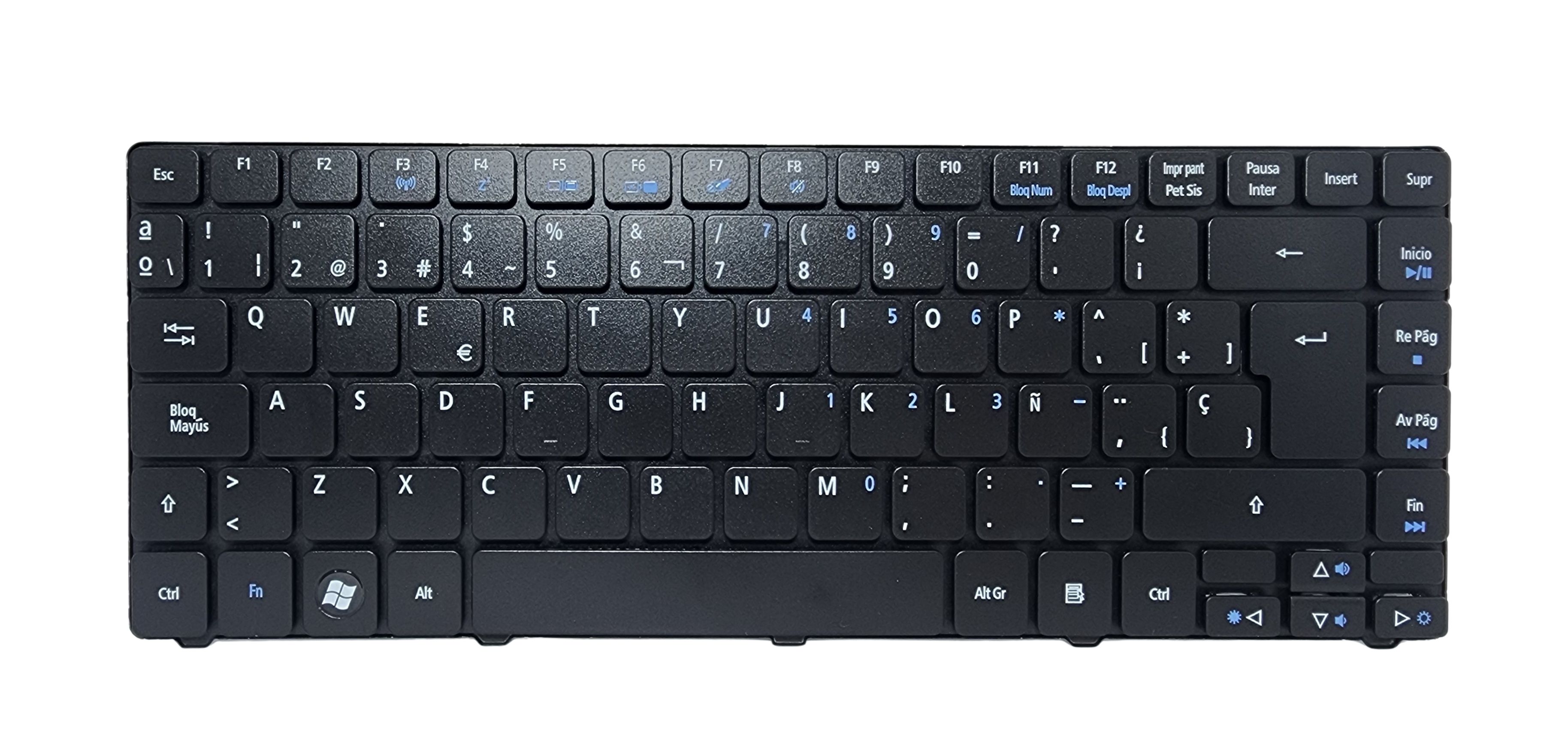 TECLADO ACER 3410 3810 3820 4810 4820 4535 4736 4251 4741 4535